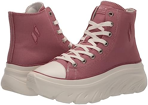 Skechers Women's Funky Street-Groove Way Sneaker, 7.5 Pink | Image 6