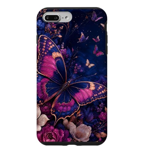 �o�^�t���C�i�C�g�K�[�f�� �X�}�z�P�[�X iPhone 7 Plus/8 Plus �p