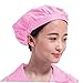 PartyKindom 12pcs Bouffant Scrub Cap Chef Hat Factory Industrial Cap Service Hair Net Scrub