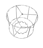 Apistore CESTELLO Inox per smelatore Radiale LANGSTROTH da 12 favi