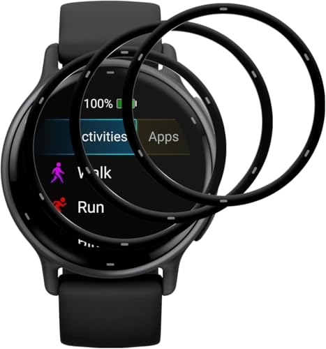 �y3���Z�b�g- ���Y���Ɏq�f�ށz�Ή� GARMIN vivoactive5 �t�B���� �V���I�~ �X�}�[�g�E�H�b�` GARMIN vivoactive5 �p�� �ی�t�B���� ��ʕی�V�[�g �t���V�[�� �J�o�[ �t���ی� �\�t�g PET������ �Y�f�@�� 3D�J