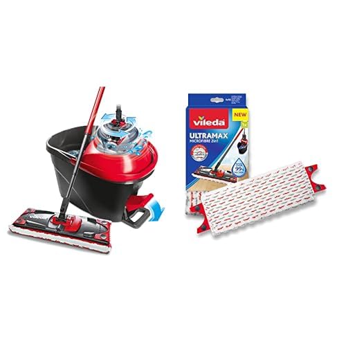 Vileda Zestaw 2produkty Mop Ultramax Turbo + Wkład do mopa Ultramax