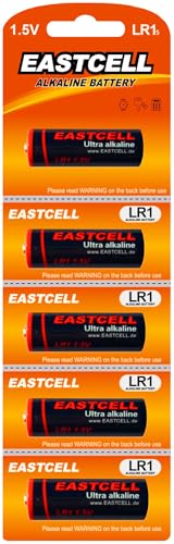 ANSMANN Batteria Alcalina LR1 Da 1,5 V, Confezione Da 8 Batterie Lady N - Foto 7