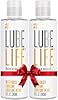Lube Life Water Based Personal Lubricant, Lube for Men, Women & Couples, Non-Staining, 2 x 8 Fl Oz (240 mL)