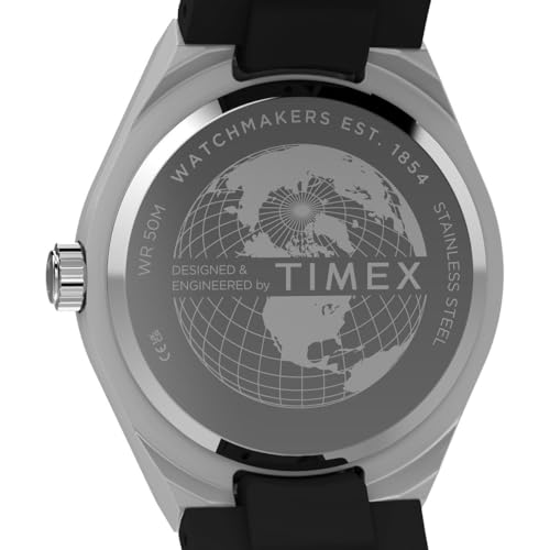 Image of TIMEX Q Round 39mm Black Dial Analog Men Watch - TW2Y24900UJ