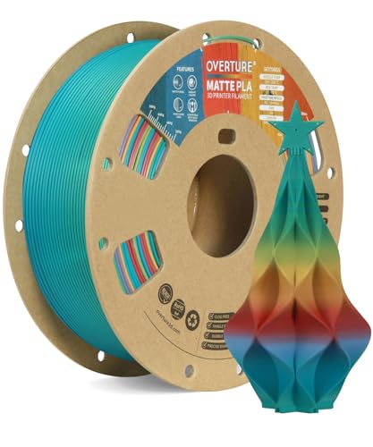 Filament OVERTURE PLA  Tęczowy Matowy (RAINBOW MATTE)