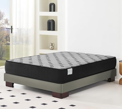 DEWINNER Colchon 90 x 190 | Colchón Viscoelástico | Altura 22cm | Firmeza Media | Higiénico y Transpirable | Ideal para Dormitorio Juvenil Completo