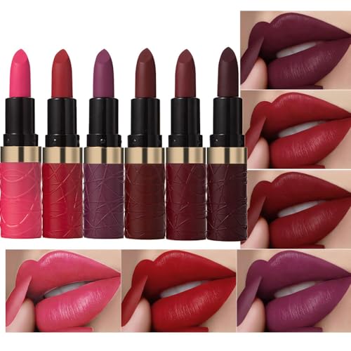 ORANOT 6 Pc Matte Lipstick Set