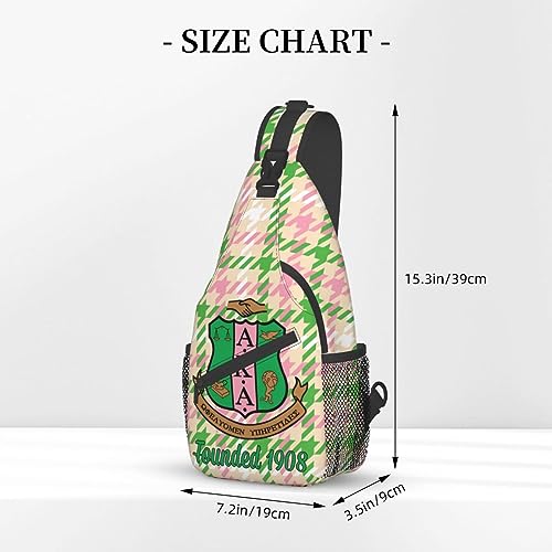 ISUNIET Crossbody Sling Backpack Chest Bags Travel Hiking Daypack Gifts for Women Shoulder Bag Casual Sport Climbing Runners3