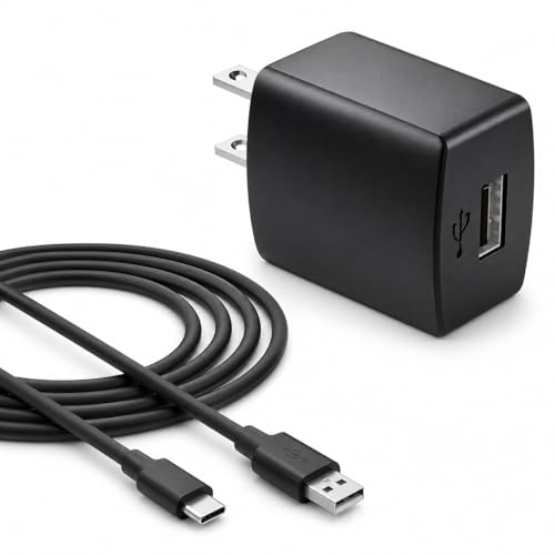 Superer Speaker Charger Charging Cable Cord Fit for JBL Charge 6/5/4 Flip 7/6/5 Clip 5/4 Pulse 5/4 GO 4/3 with 5Ft USB C Bluetooth Cord UL Listed Safety Certified Headphones Earphones Replacement