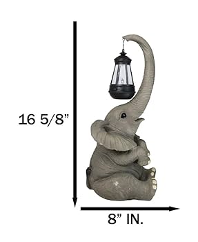 Amazon.com : Ebros Whimsical Trunk Lights Safari Trunk