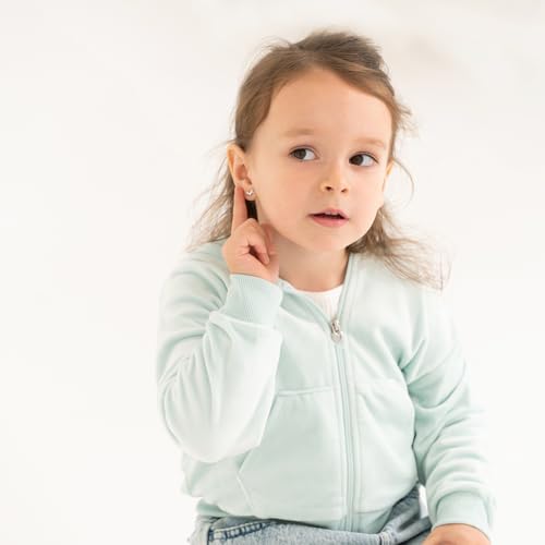 925 Sterling Silver Polished Dachshunds Safety Screw Back Earrings For Toddlers and Little Girls - Children's Dog Shaped Earrings - Animal Earrings For Young Girl2