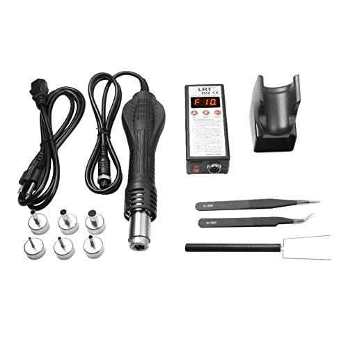 Lrt 8858 Micro Hot Air Station Smd Rework Desoldering Digital Heat Gun thumb #1