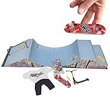 Generisch Finger Skateboard Rampe Spielzeug - 20x15.5x17cm Rampe Und...