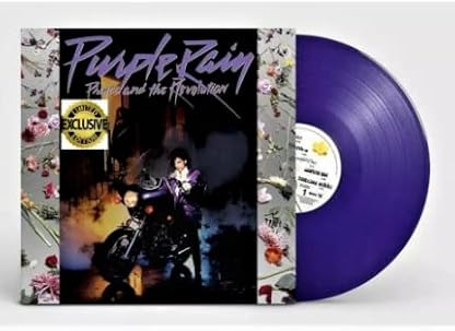 Purple Rain - Exclusive Limited Edition Purple Colored Vinyl LP por Prince, capa do álbum