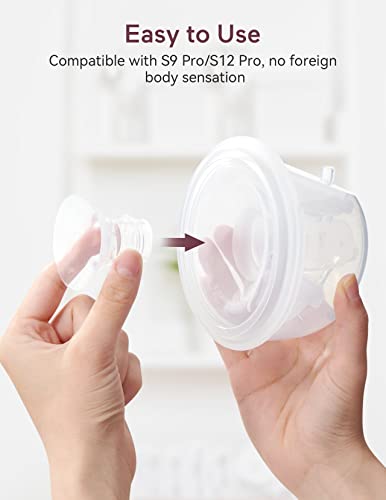 Momcozy Flange Insert 17mm for Momcozy S9 Pro/S12 Pro. Original S9 Pro/S12 Pro Breast Pump Replacement Accessories, 1PC (17mm) - Image 3