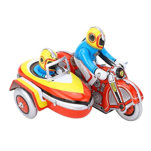 Retro Wind Up Toy, Motorcycle Toy Easy for Christmas