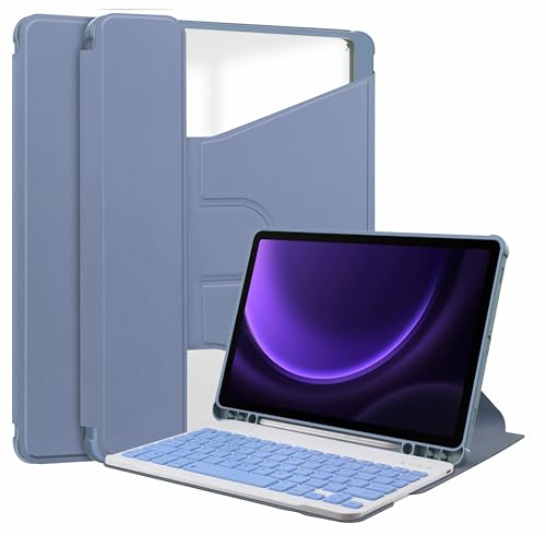 Étui clavier pour Samsung Galaxy Tab S10 Lite avec mise en veille automatique