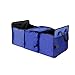 XIAOYING Auto allgemeine Lagerung Gepäck faltbaren Spielzeug Lagerung von Lebensmitteln LKW Fracht-Container Beutelkasten schwarzes Auto Speicherorganisator Finishing (Color Name : Blue)
