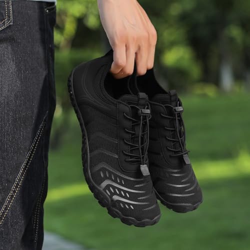 Image of EWUHA Barefoot Shoes Womens Mens Footwear for Walking Hiking with Wide Toe Box,Healthy & Non-Slip,Breathable Barefoot Vitality Water Shoes for Beach Pool Swim Outdoor (Unisex)