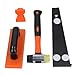 SUNGOOYUE Installation Kit of the Flooring Flooring with Crv Steel Bar - 3 Piece Laminate Floor Installation Tool with 1/4 Inch 1/2 Inch Spacer, Wooden Floors Kit, ABSrubberiron