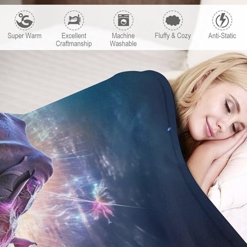 Couverture confortable rhinocéros pour un canapé cocooning