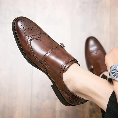 YZABEL Leather Elegant Wedding Social Oxfords Shoes Man Comfort Walking Shoes for Male Round Toe Slip-On Solid Handmade Dress Shoes for Men2