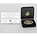 Donald J. Trump Won 2025 Gold Coin in Velvet Display Case - 47th Presidential Commemorative Gold Plated Replica Challenge Coin with Cert of Authenticity (2025 Velvet)