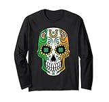 Photo Gallery st patricks day irish sugar skull saint pattys uomo donna bambino maglia a manica Photo Gallery st patricks day irish sugar skull saint pattys uomo donna bambino maglia a manica
