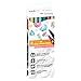 Produktbild Tombow ABT-6C-4 Wasserbasierter ABT Dual Brush Pen mit zwei Spitzen Candy Colors 6St