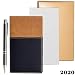 2020 Weekly Pocket Calendar Organizer | Business Polished Chrome Trim Pen & a Notepad Included | 12 Months Week-in-View Planner, Weekly Quotes | All in a Gold Gift Box Set.