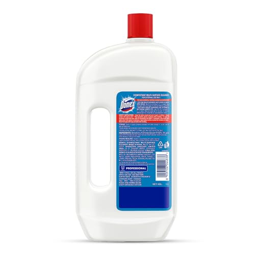 Image of DOMEX MSC UPRO 1LTR | Domex Disinfectant Multi-Surface Cleaner, Floor, Tile, Wall & Glass Cleaner | Multi-Purpose Cleaner