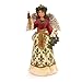 Enesco-Gift 4058758 Victorian Angel with Candle Ornament, Multi Color