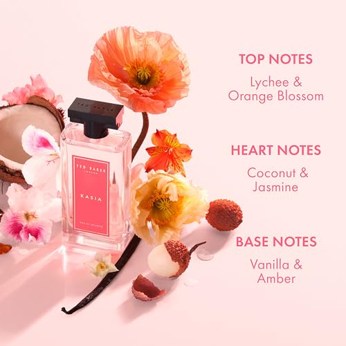 Ted Baker Miniatures Gift Set For Women, Handbag Box, 3x 15ml | Three 15ml perfumes: Elodie, Polly and Kasia in a handbag-friendly gift set. Perfect for any occasion compact travel size - Image 4