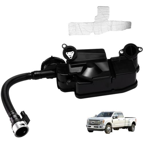 Image of Engine Oil Separator Assembly Compatible with 2011 2012 2013 2014 2015 2016 Ford F250 F350 F450 F550 Super Duty 6.7L Powerstroke Diesel PCV CCV Vent Valve Engine Crankcase DC3Z6A785C