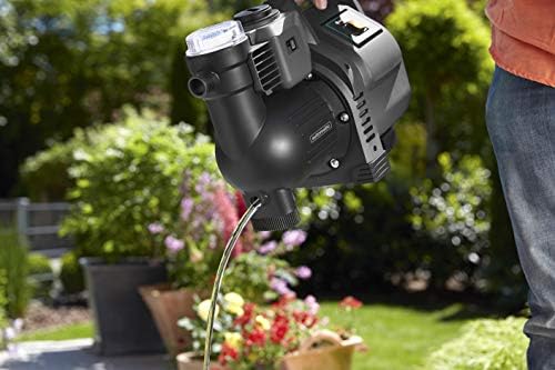 Gardena automatyczny hydrofor 3500/4E: wytrzymała pompa, w pełni zautomatyzowana, z kontrolką LED, wydajność 3500 l/h, ochronny wyłącznik termiczny, zabezpieczenie przed pracą na sucho (1757-20)