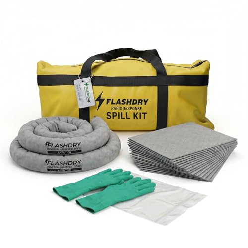 Flashdry Portable Complete Spill Kits (Set of 2)