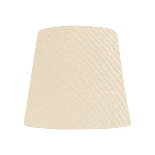 lamp-shade 【A-33255】アーム式シェード ランプシェード交換用 電気スタンドの傘 照明 綿布 薄ベージュ 直径33cm