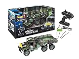 Revell Control 24439 RC Crawler US Army Truck ferngesteuertes Auto, Camouflage