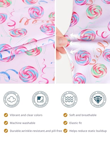 Image of Scrub Caps for Women with Buttons, Classic Surgical Caps