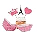Fun Express Perfectly Paris Baking Cups With Picks - 100 Pieces