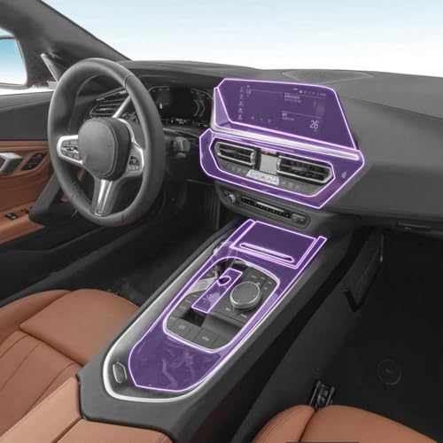 Film de protection transparent anti-rayures console BMW Z4 G29