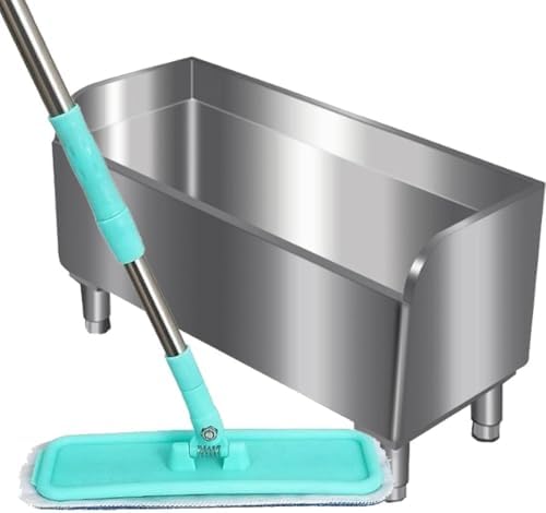Commercial Mop Sink, Stainless Steel Utility Tub Mop Bucket for Kitchen, Restaurant, Garage, Deep Basin