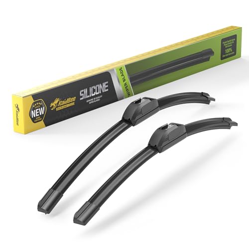 Image of Raidbee 26 inch and 17 inch Silicone Windshield Wiper blades Replacement for | Nissan Rogue Pathfinder 2014-2020 Sentra 2007-2024 Honda CR-V 2007-2011 2017-2022 Subaru Forester Legacy Outback 2015-2019