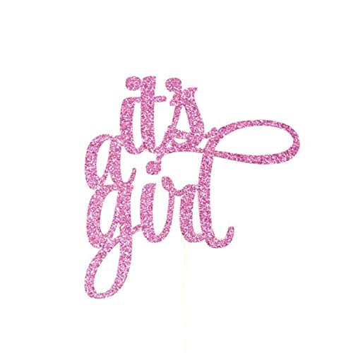 Its a Girl Cake Topper, Baby Girl Cake Topper, Gender Reveal Cake Topper, It's a