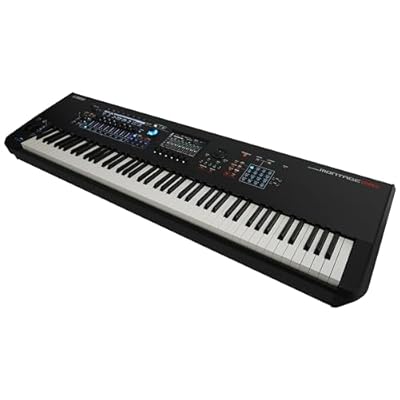 Yamaha Montage M8X 88-Key Flagship Music Synthesizer with GEX action featuring Polyphonic Aftertouch for New Sound Exploration and Expressive Control