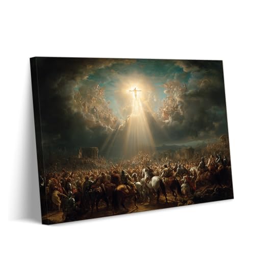 Décoration murale de Jésus style peinture à l'huile et art sacré