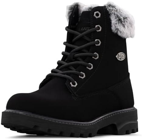 Lugz womens Empire Hi Faux Fur Classic 6-inch Chukka Boot