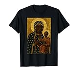Santo Icono Católico de la Virgen Negra de Czestochowa Camiseta