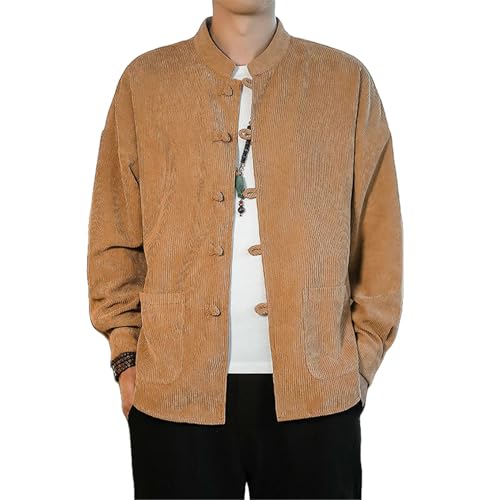 Chemise ample homme style chinois col mao pour éviter d'être serré